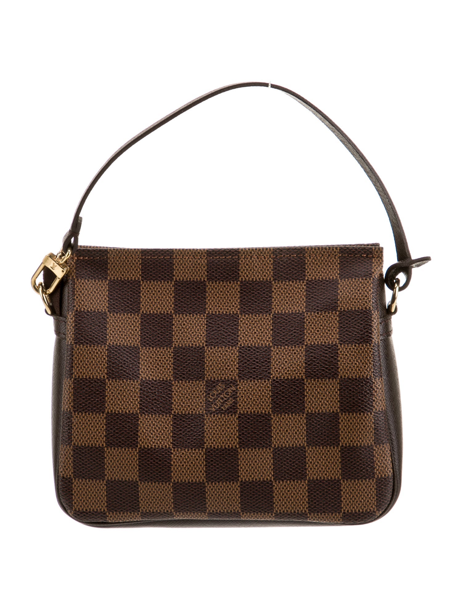 Louis Vuitton Damier Ebene Trousse Make Up Bag Vintage
